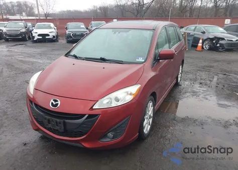 2012 Mazda Mazda5 Grand Touring from USA, damaged, VIN JM1CW2DL0C0123104